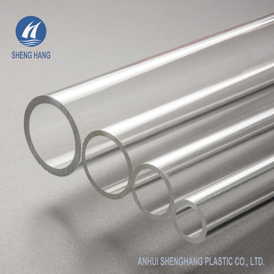 Tubo transparente 100m m OD del cilindro del plexiglás de acrílico plástico de PMMA