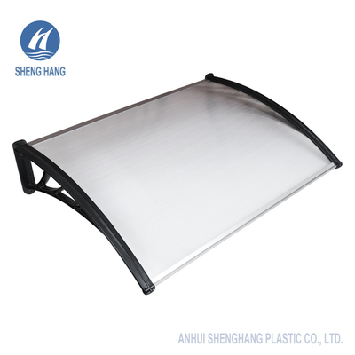 toldo plástico del policarbonato de la PC del 1.2*1m Wearproof