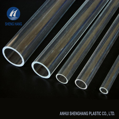 Tubería plástica de acrílico rígida transparente óptica WT6mm OD100mm hasta 150m m