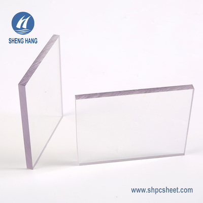 Hoja sólida del policarbonato plástico transparente con la protección ULTRAVIOLETA lateral doble