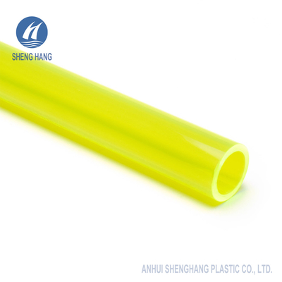 Tubo de acrílico plástico colorido azul de PMMA para las decoraciones