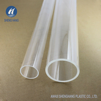 Tamaño modificado para requisitos particulares tubo de acrílico transparente sacado plexiglás duro