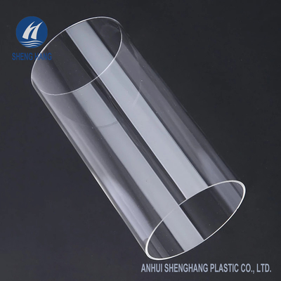 Tubo transparente 100m m OD del cilindro del plexiglás de acrílico plástico de PMMA