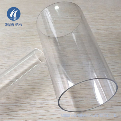 Tubo transparente 100m m OD del cilindro del plexiglás de acrílico plástico de PMMA