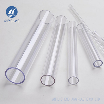 Plexiglás de acrílico sacado PMMA 75m m transparentes OD del tubo