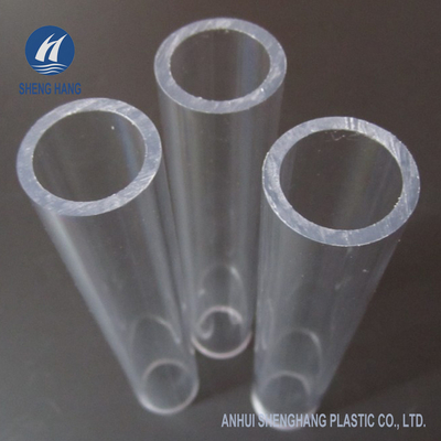 Plexiglás de acrílico sacado PMMA 75m m transparentes OD del tubo