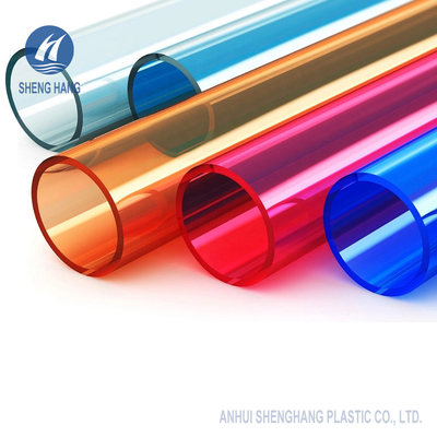 Plexiglás de acrílico sacado PMMA 75m m transparentes OD del tubo