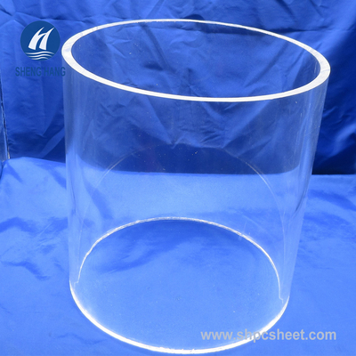 Tubo de acrílico 100m m transparente del molde del plexiglás de PMMA antiusura