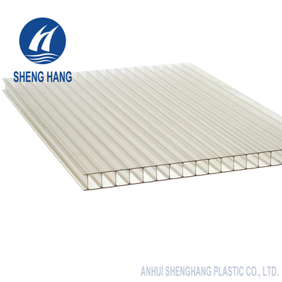 el policarbonato 8m m doble de la pared de los 2.1*6m artesona 1.5kg/M2 Eco amistoso