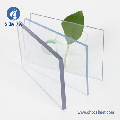 Hoja sólida los 3.2*6.5ft del policarbonato transparente plástico del llano ignífugos