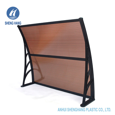 toldo del jardín del policarbonato del hueco del toldo de la ventana de la puerta de 1000×1200m m 50 micrones