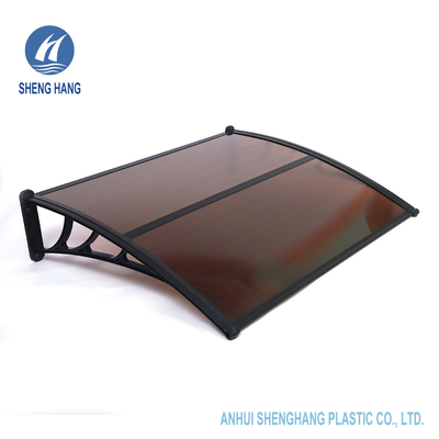 Soporte plástico 4m m de Gray Tents Polycarbonate Plastic Awning 5m m