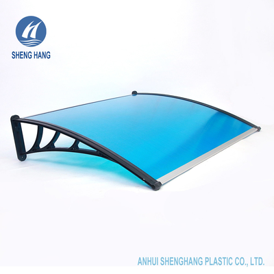 Toldo plástico 1200*800m m Eco del policarbonato de la PC de Front Door de la ventana amistoso