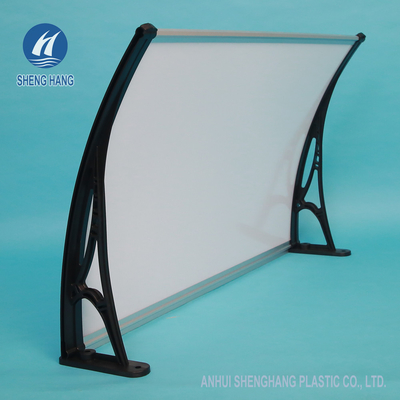Toldo ligero de la PC del policarbonato del toldo plástico simple moderno de DIY