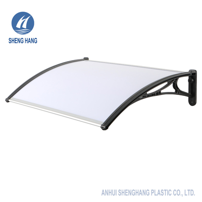 Toldo ligero de la PC del policarbonato del toldo plástico simple moderno de DIY