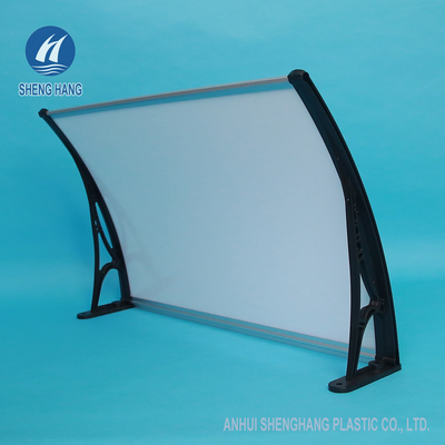 Toldo plástico de la PC del policarbonato de la protección de la nieve de la lluvia de Sun del toldo del jardín de la casa