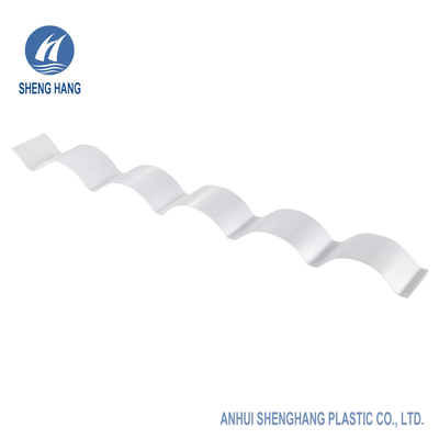 La techumbre plástica acanalada resistente clara cubre 1.2m m Wearproof grueso