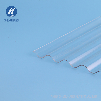 El policarbonato acanalado transparente del SGS cubre los 3*16ft