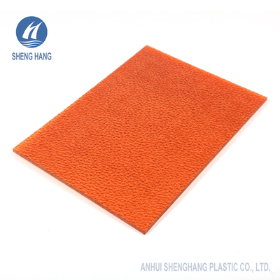 El policarbonato grabado en relieve claro de ASTM D638 cubre la PC de capa ULTRAVIOLETA UL94 V2