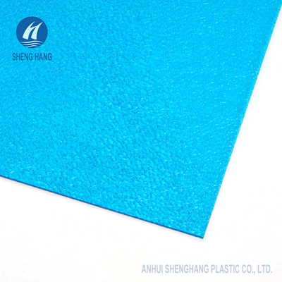 SGS texturizado RoHS de Diamond Polycarbonate Embossed Sheets 2100*5800m m