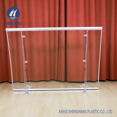 55&quot; X 35&quot; toldo polivinílico curvado de la puerta de la ventana del soporte de Alu del toldo del carbonato