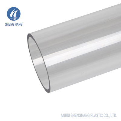 Tearproof tubo claro de acrílico 5m m ISO9001 Eco del plexiglás de 4 pulgadas amistoso