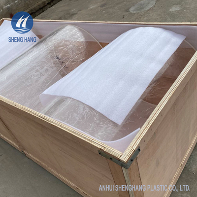 Corrosión anti de acrílico del tubo OD800mm 1.18g/Cm3 del molde cilíndrico no tóxico