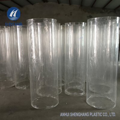 Tubería clara de acrílico los 7.87in OD 3000m m del diámetro grande de Casted PMMA