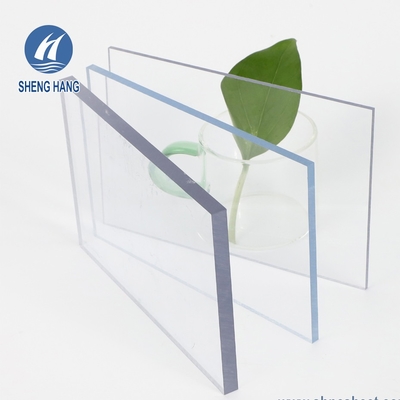 Hoja sólida los 3.2*6.5ft del policarbonato transparente plástico del llano ignífugos