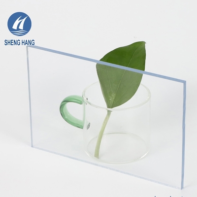 Hoja sólida ISO ISO9001 estabilizado ULTRAVIOLETA del policarbonato transparente de 3m m